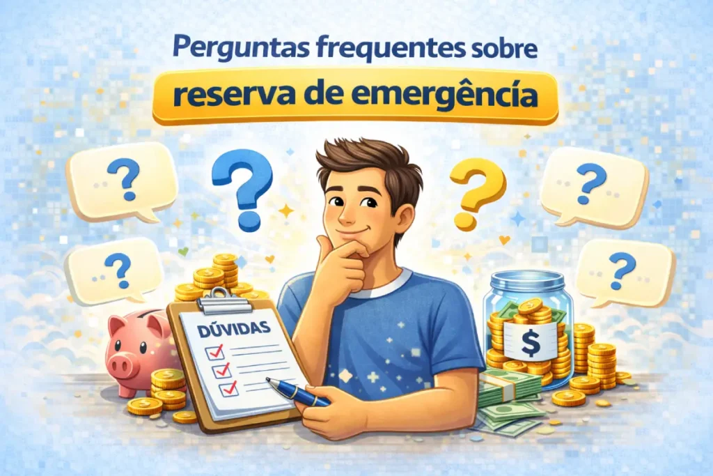 Perguntas frequentes sobre reserva de emergência